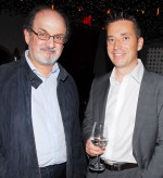 Jon with Salman Rushdie